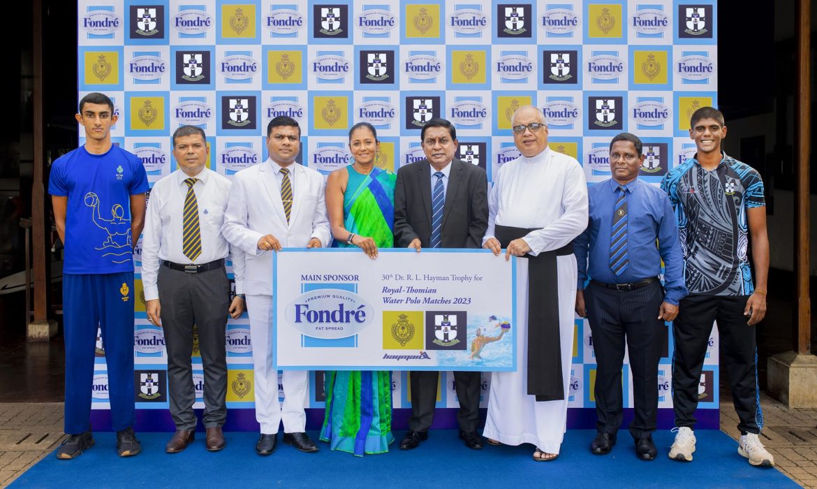 Fondré Sponsors Royal-Thomian Water Polo Matches for 2023