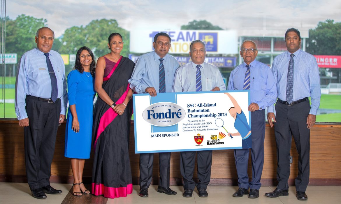 Fondré – Main Sponsor of the 13th SSC All-Island Open Badminton Championship 2023