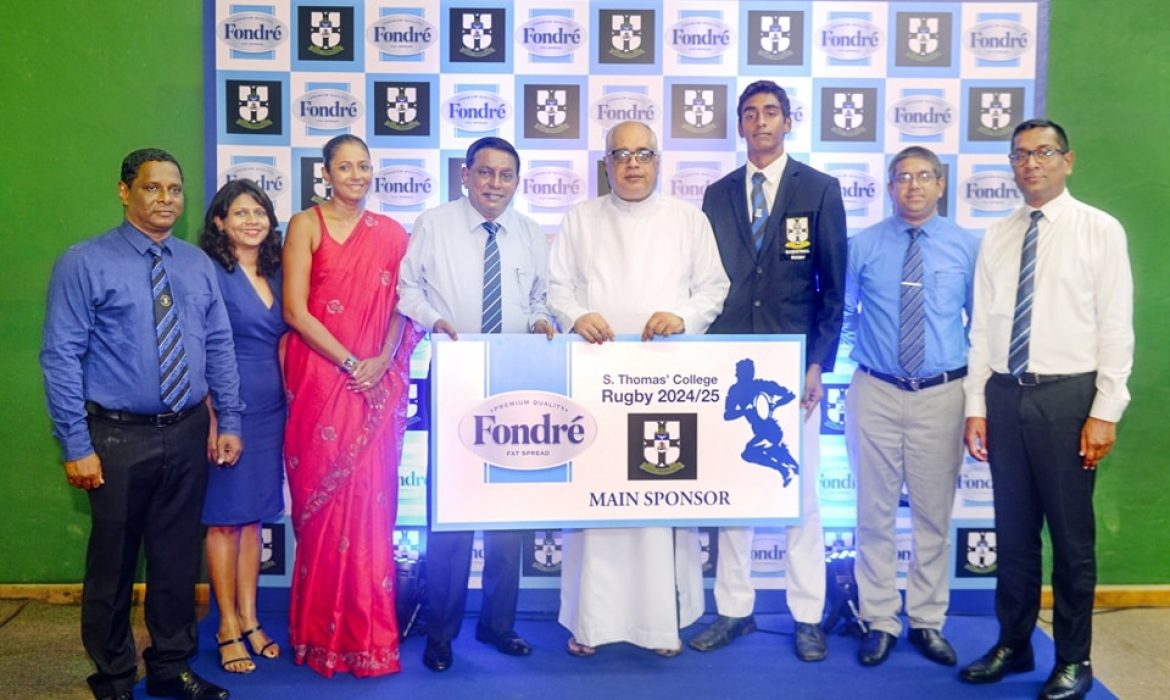 Fondré – Main Sponsor of S. Thomas’ College Rugby for 2024/25 Season