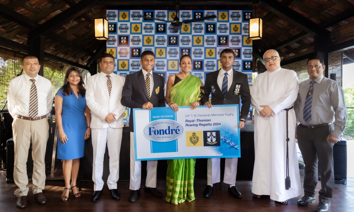 Fondre – Main Sponsor of the 53rd Royal-Thomian Rowing Regatta