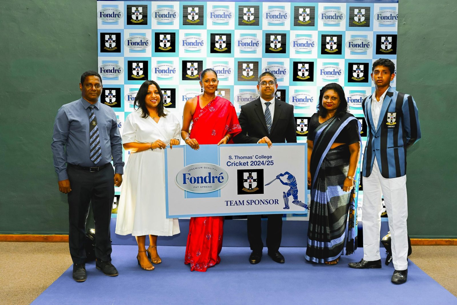 Fondre – Main Sponsor of the U15, U17 and 1st XI Cricket Teams of S. Thomas’ College, Mount Lavinia