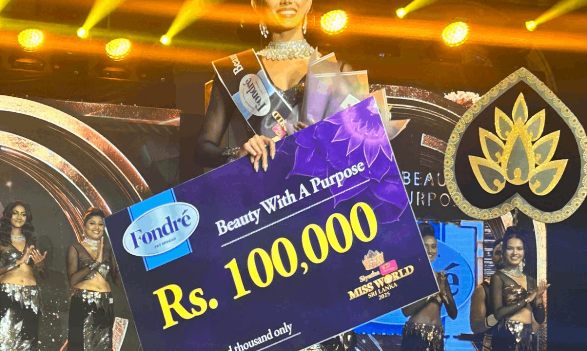 Fondre sponsors ‘Siyatha Miss World Sri Lanka 2025’