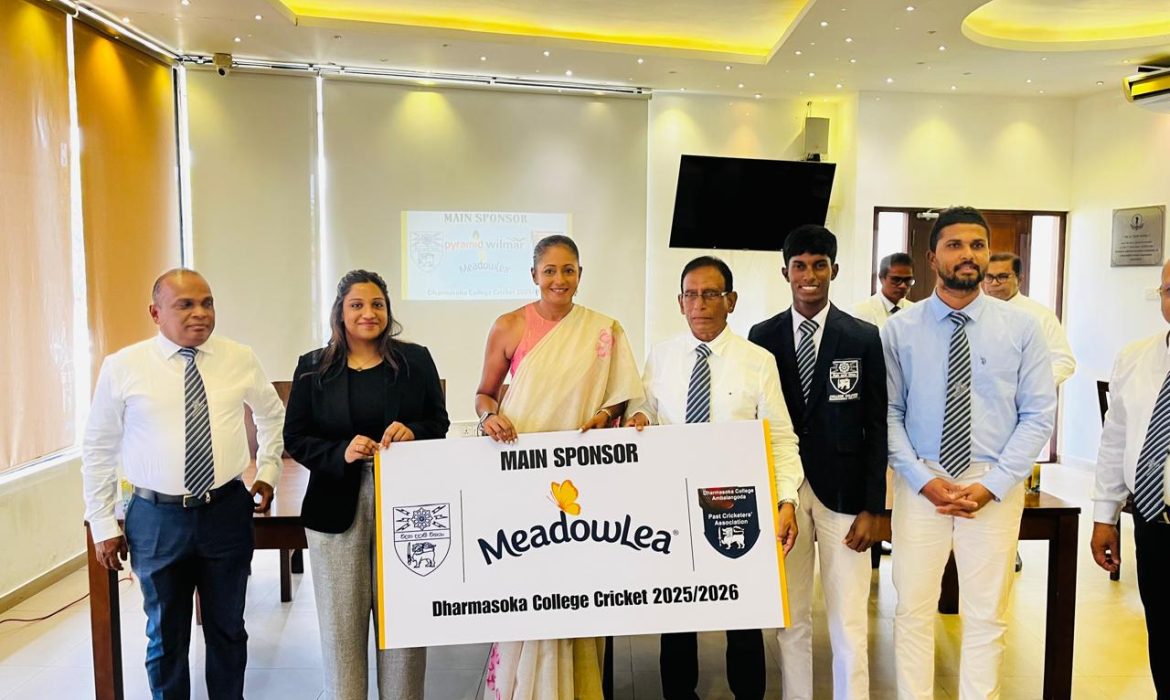 Meadowlea Fuels Dharmashoka College Cricket as the Main Sponsor