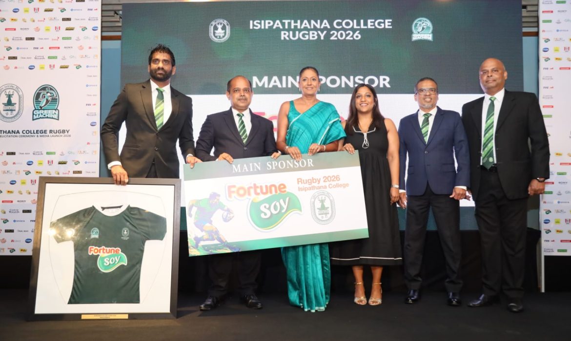Fortune Soy Partners with Isipathana College as Main Sponsor for the Schools Rugby Season 2026